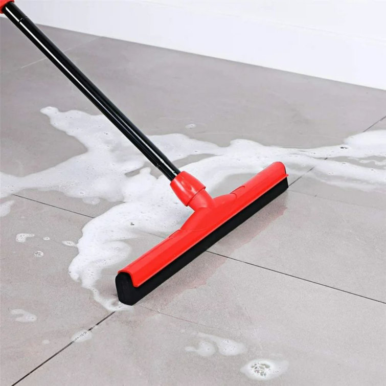 7 in 1 Microfiber Floor Mop Broom Duster Squeegee & Dryer Scrubber