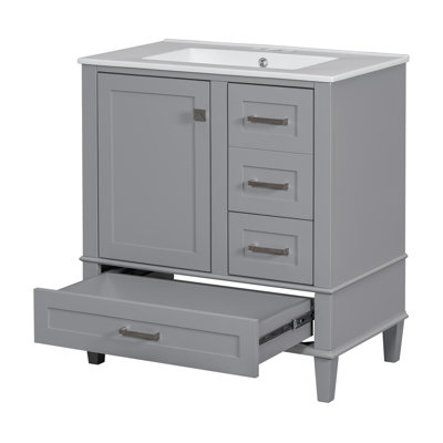 Meuble-lavabo moderne 30 po