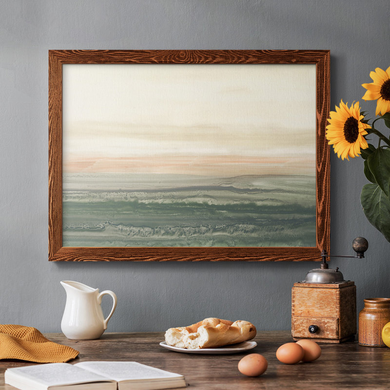 Atlantic Sunrise I, reproduction d'art sur toile, Érable, H 28 po x l 42 po x P 1,5 po