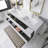 72" Wall Mounted Bathroom Vanity With Sink