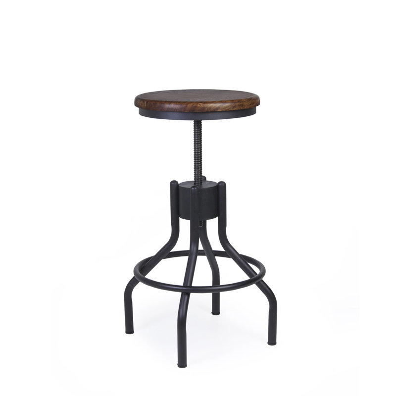 Pipa Metal Accent Stool