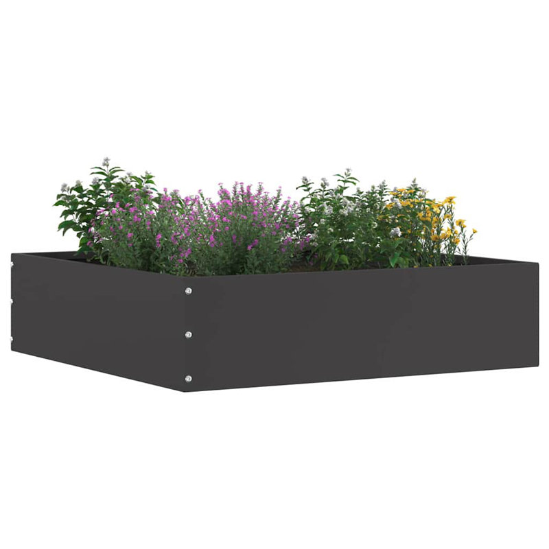 Steel Hardware, Black, 13cm H x 50cm W