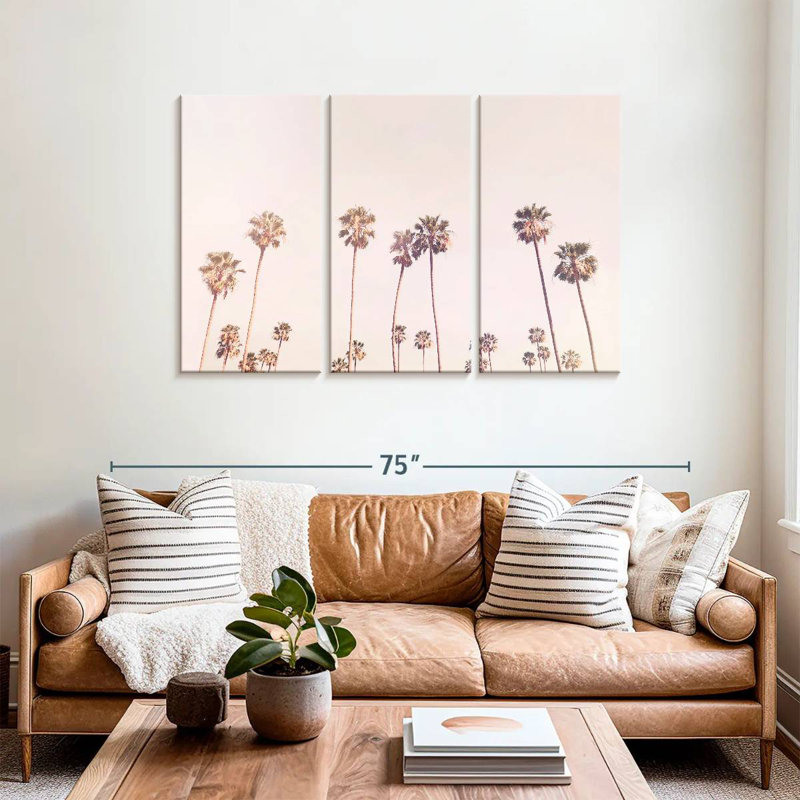 Gillard Sunny Cali Palm Tress, H 36 po x l 57 po