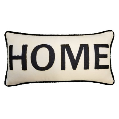 Feather Reversible Throw Pillow