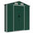 Vidaxl Garden Shed Galvanized Steel Large Garden Shed-114019013-114019012