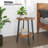 2-Tier Round Side Table Set Of 2 With Storage Shelf, Space-Saving End Tables For Living Room, Bedroom, And Small Spaces, Sturdy Metal Legs, Easy Assembly-158298547