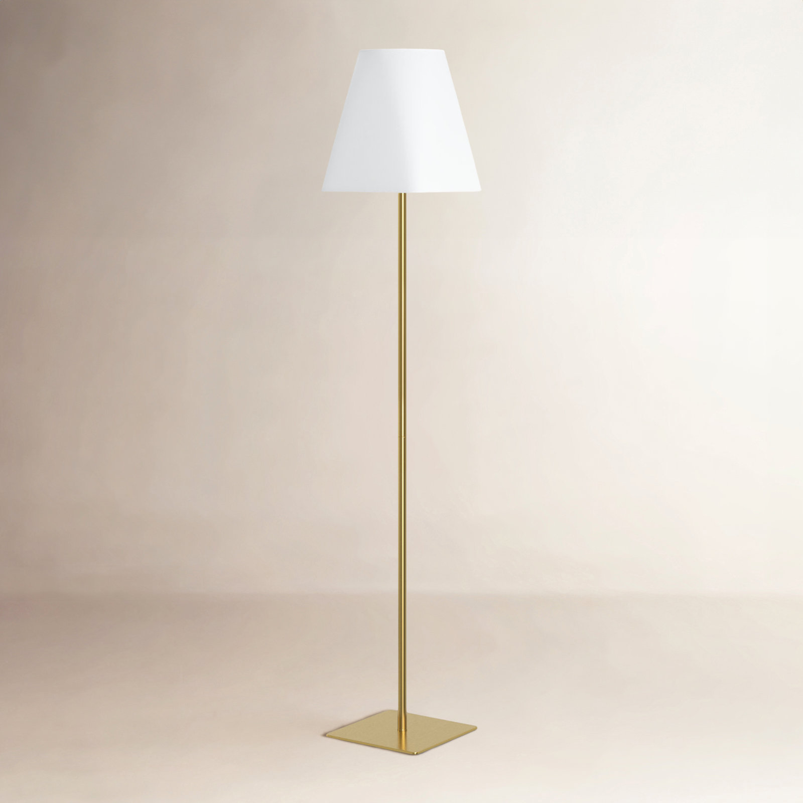 66.3'' Iron Floor Lamp, Gold