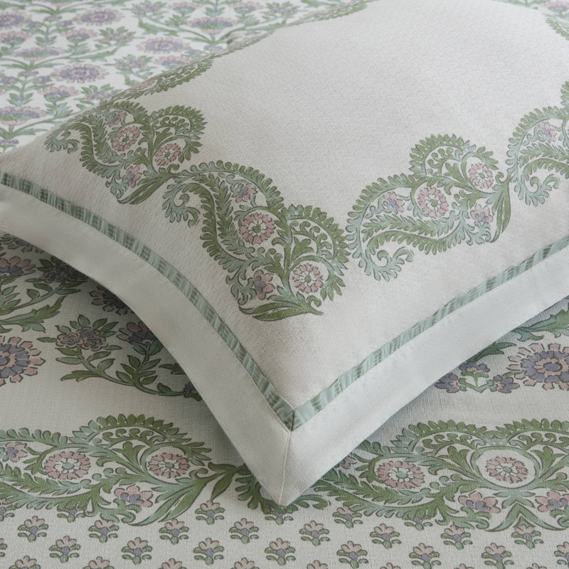 -Piece Bedding Sets, King Cal King Cotton Rich Floral Comforter, Home