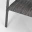 Chaises de salle à manger d'extérieur empilables l 24 po Ortonville, chaises en polyester enduit de PVC Densy-471512649