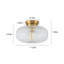Plafonnier semi-encastré 11 po Mid-Century-504758263