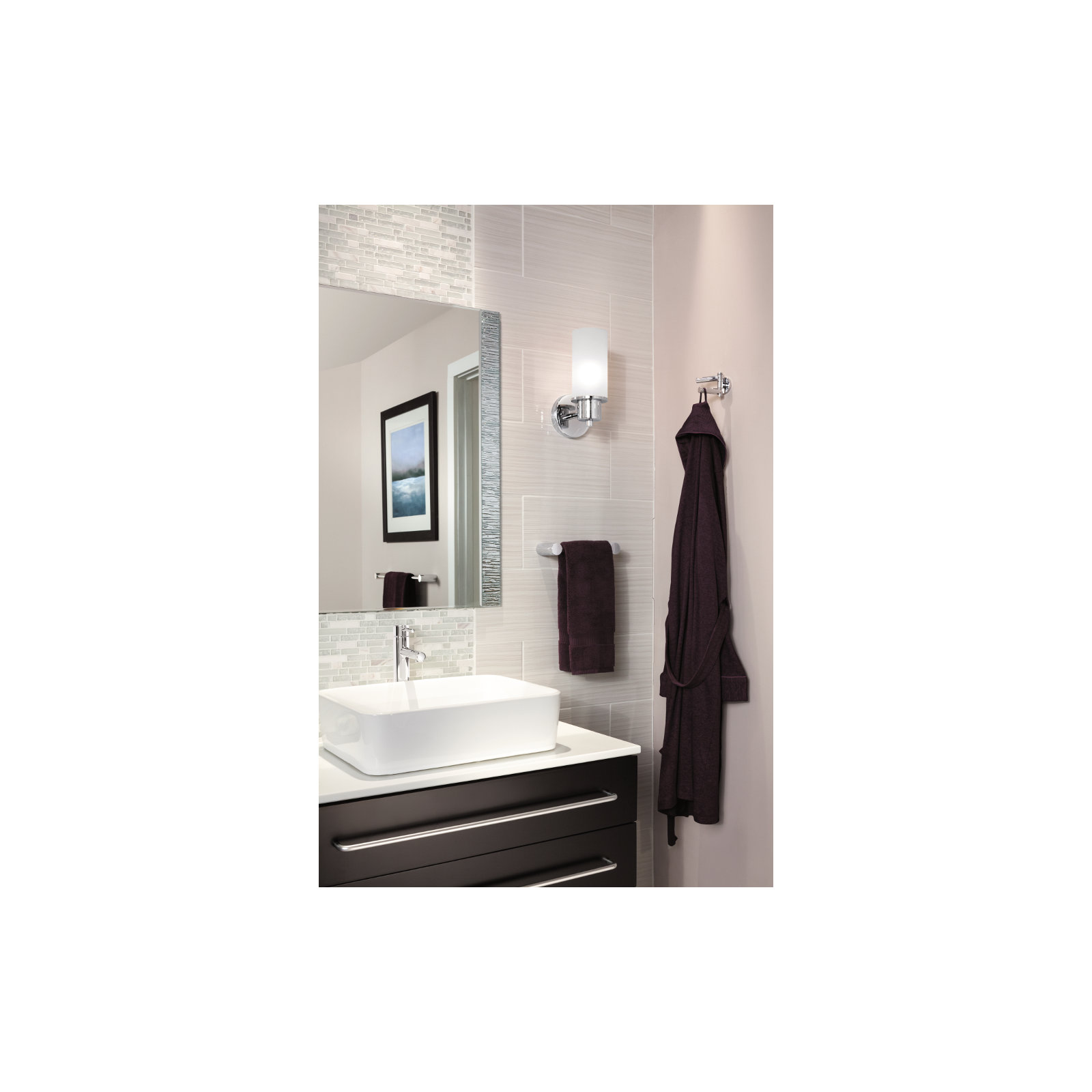 Moen Align 9-Inch Modern Hand Towel Bar, Chrome