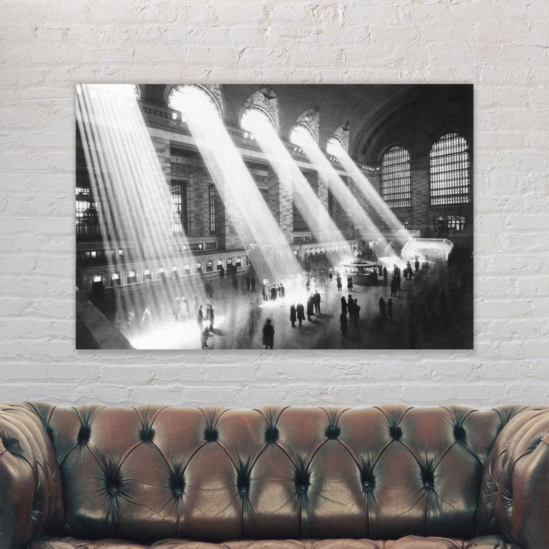 Grand Central Station New York 1913 - Wrapped Canvas Print, 41cm H x 61cm W x 4cm D