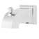 Rainier Single Handle Wall Mounted Tub Spout with Diverter