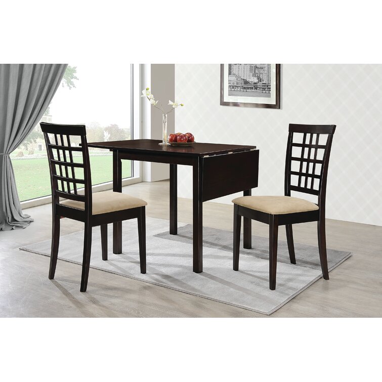 Pecoraro Extendable Solid Wood Base Dining Table
