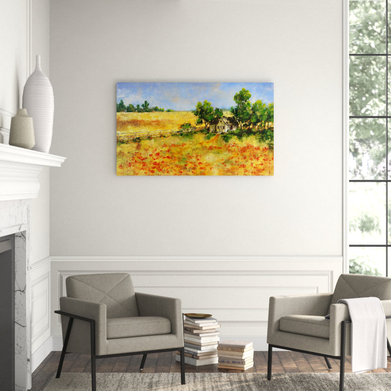 Rustic Retreat Print by Dominick, Glass Coat, 28" H x 47" W x 1.5" D