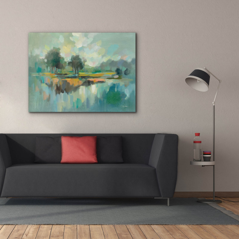  «Dreamland» par Silvia Vassileva, art mural sur toile, 54 po x 40 po