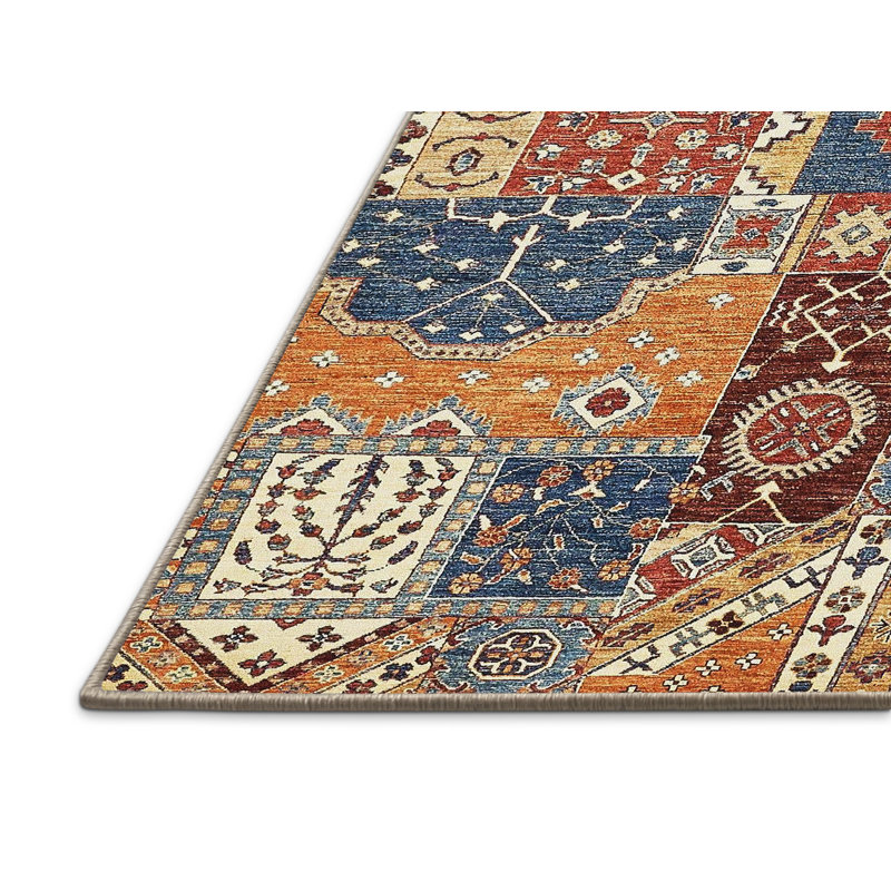 Abstract Indoor Rug, Rectangle 6' x 9'