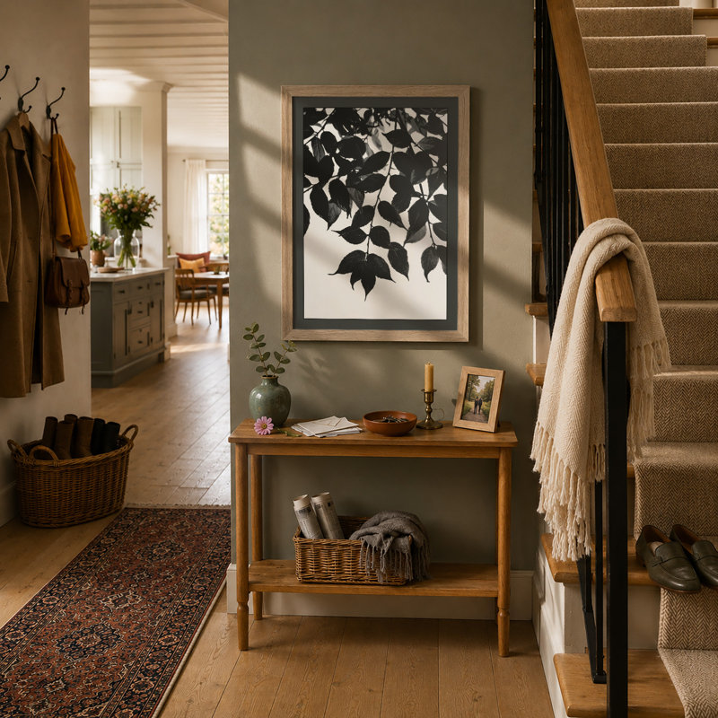 Hanging Study Botanical - Print, A1 - 84.1 x 59.4 cm, Oak