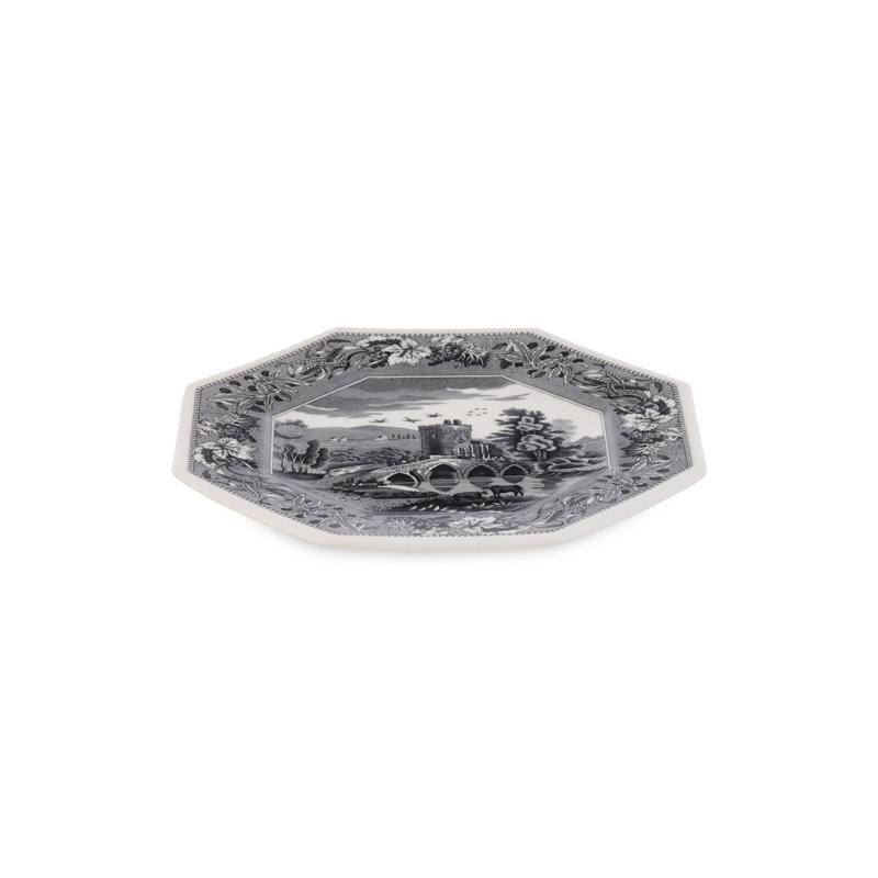 Spode Heritage Collection Octagonal Plate Lucano 9.5"