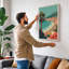 Mediterranean Beach Town Coastal - Wrapped Canvas-798852000-798852003