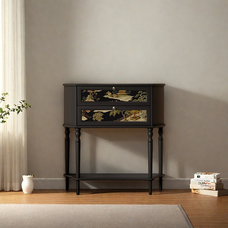 Retro Multifunctional Elegant Console Table