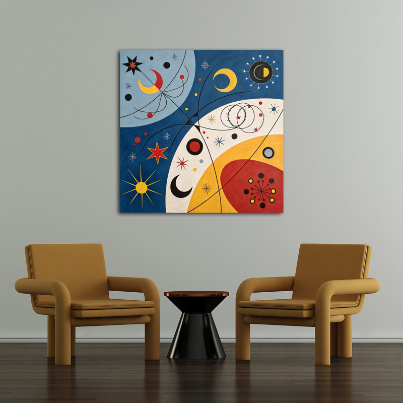 Cosmic Sonata, 48" H x 48" W