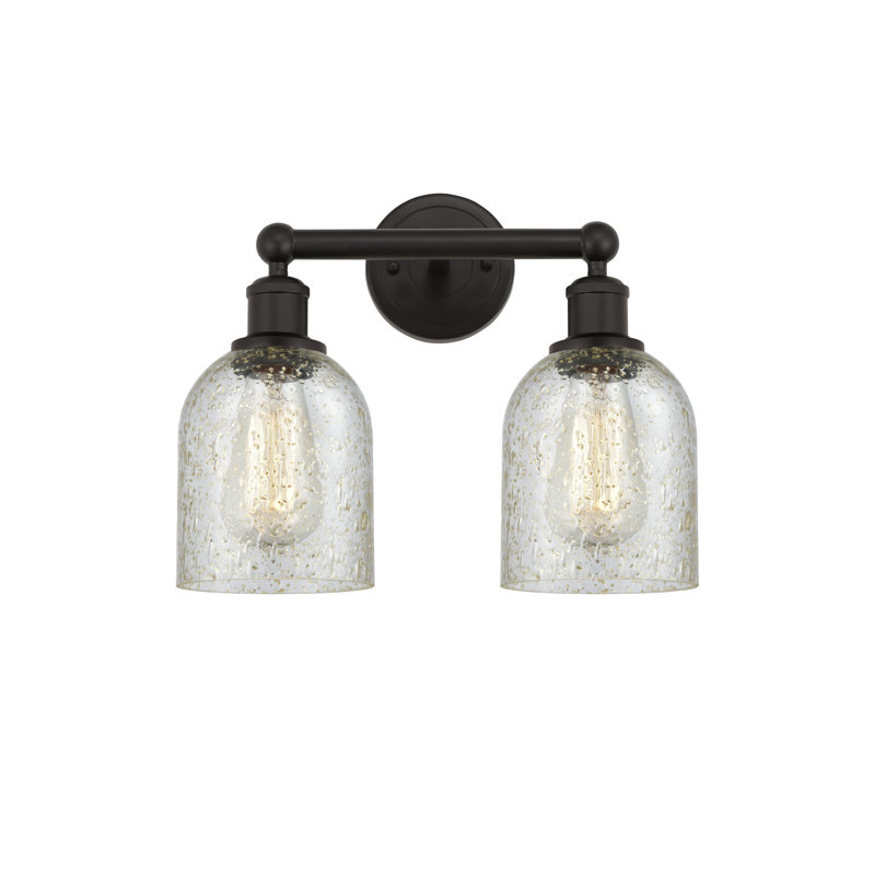 Reiko 2 - Light Dimmable Vanity Light, Mica, Oil Rubbed Bronze