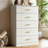 Mouton 31.3"W Modern 5 Drawer Chest-1687475867