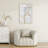 Kaylie Pebble Shaped Metal Wall Mirror