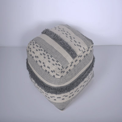 Faux Yarn Large Pouf