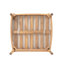 Fauteuil club en bois d'acacia avec coussin de siège Mallorca, ensemble de 1