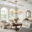 5-Light Dimmable Classic Traditional Chandelier