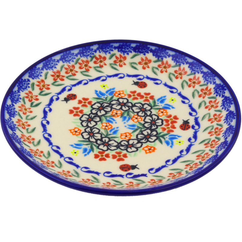 Polish Pottery 7" Stoneware Plate