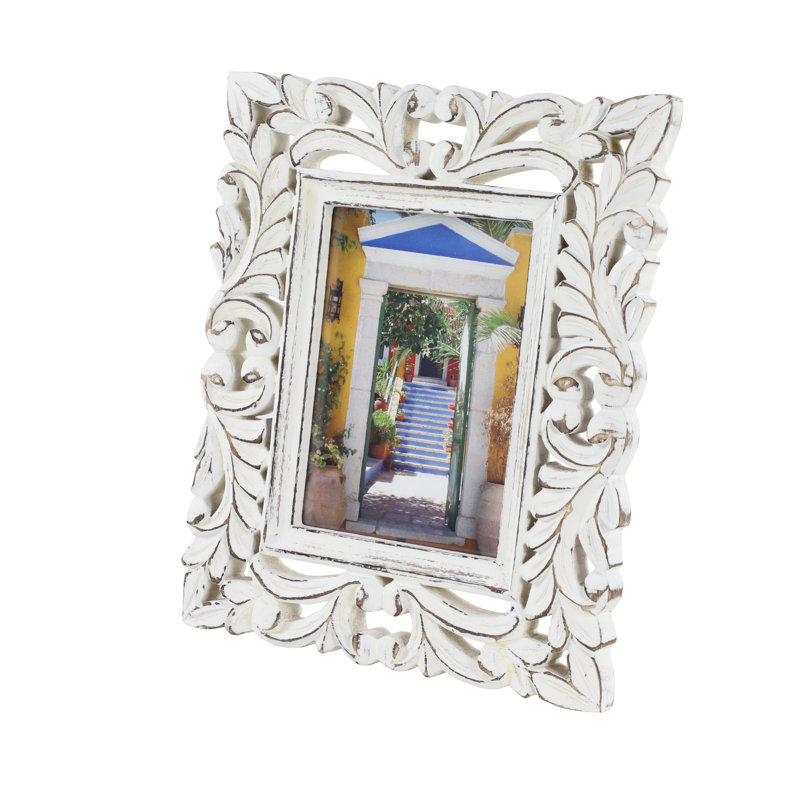 Cadre pour photo simple Spurgeon, Blanc, 5 po x 7 po