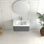 Meuble-lavabo mural 30 po avec lavabo flottant-126271586