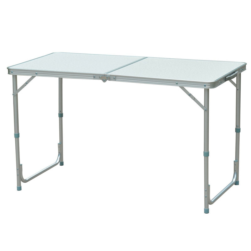 25cm Rectangular Adjustable Folding Table