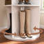 Étagère à chaussures rotative, étagère à chaussures rotative à 6 niveaux, range-chaussures pivotant sur 360 °