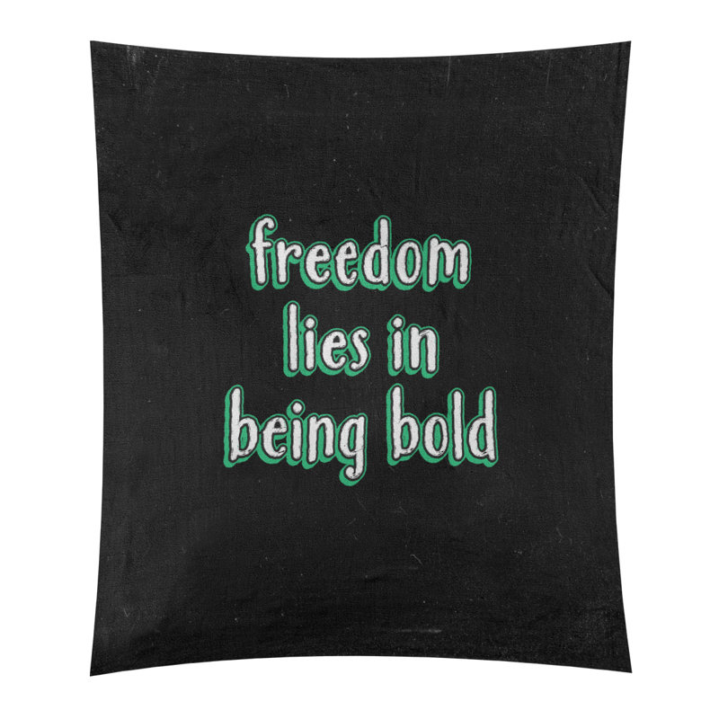Tapisserie tableau noir en polyester en gras, H 80 po x l 68 po, Vert