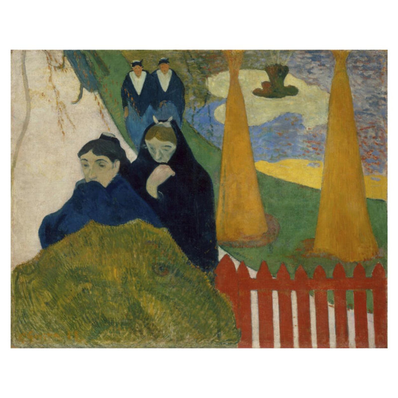 Arlésiennes (Mistral) par Paul Gauguin - Estampe numérique, H 32 po x l 40 po