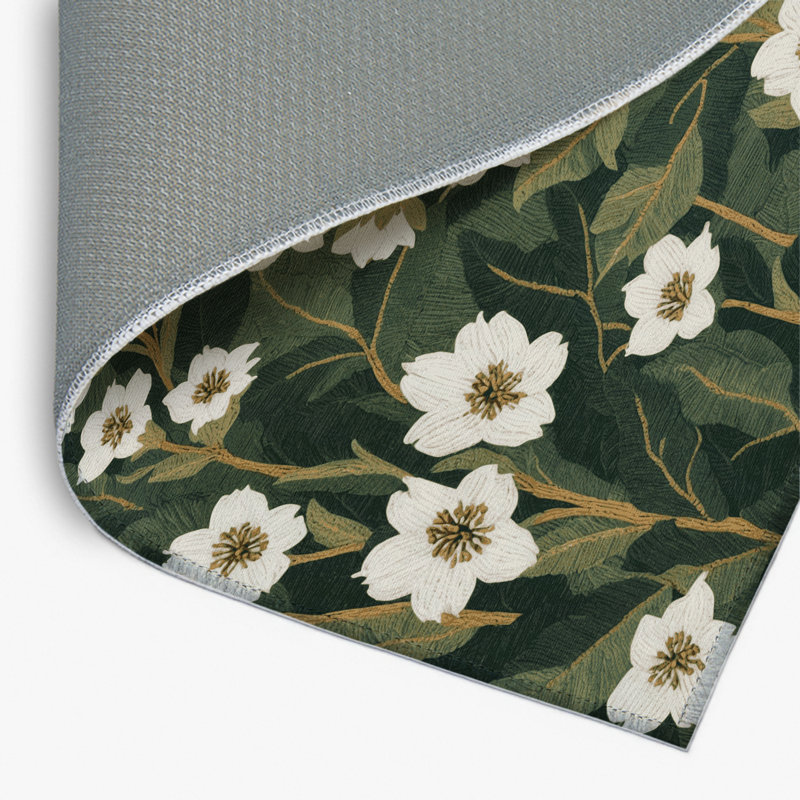 Tapis vert d'intérieur et d'extérieur Botanical, Rectangle 4pi x 6 pi