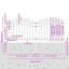 Vidaxl Garden Fence Powder-Coated Steel-116797991-116797999