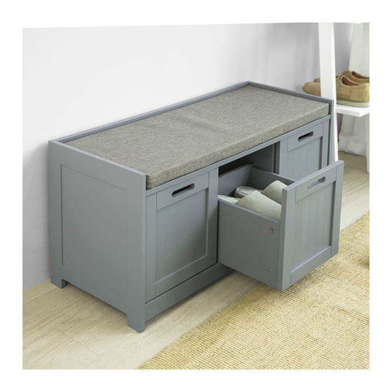 8 Pair Shoe Storage Bench
