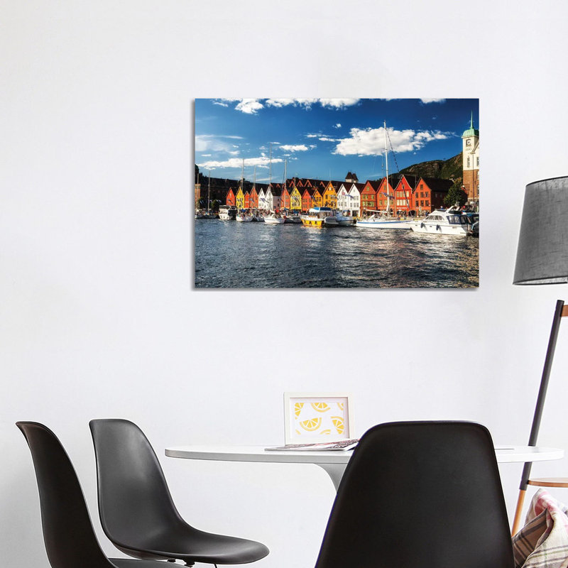 Bergen, Norway by Mikolaj Gospodarek - Wrapped Canvas Print, 101.6 cm H x 66.04 cm W x 1.91 cm D