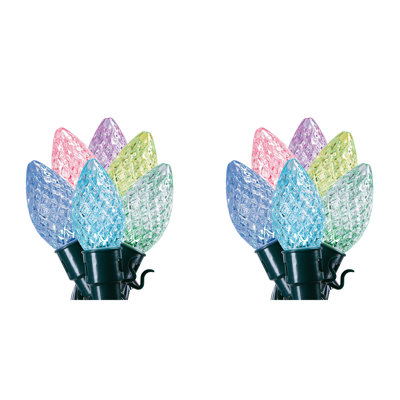 20 - Bulb 189.6'' Plug-in LED Novelty String Light