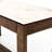 Chaucer 72" Marble Counter Height Dining Table