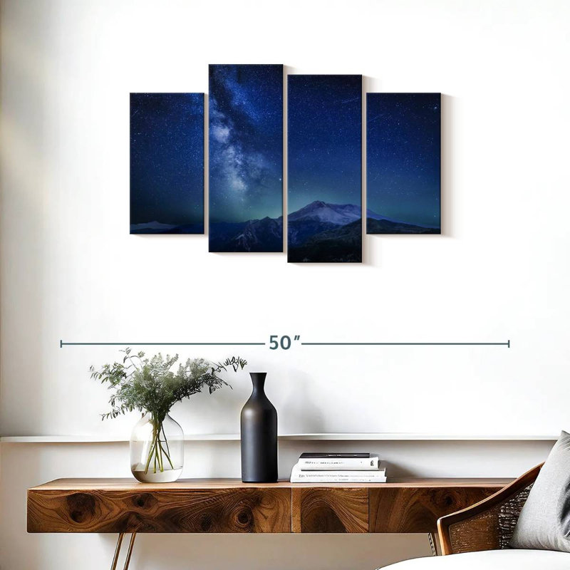 Oberle Milky Way Over Saint Helens, 22" H x 36" W