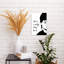 Elegant Woman Life Quote Classic Elegant Contemporary Wall Art Print 1 Piece Wrapped Canvas Wall Art-691294103