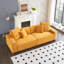Grand canapé 4 places 104,72 "avec 4 coussins décoratifs, canapé de salon-114193336