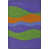 Bleu/Mauve/Orange/Vert