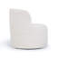 Massa Textured Beige Swivel Accent Chair-567089798